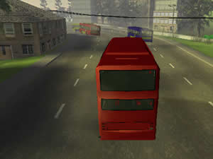 game driving bus