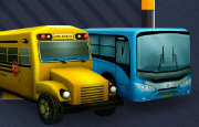 bus parking 3d world